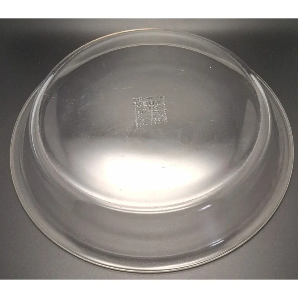 Vintage Pyrex 210 Clear Glass Pie Dish 10 Inch 25 cm Flat Rim Oven and Microwave